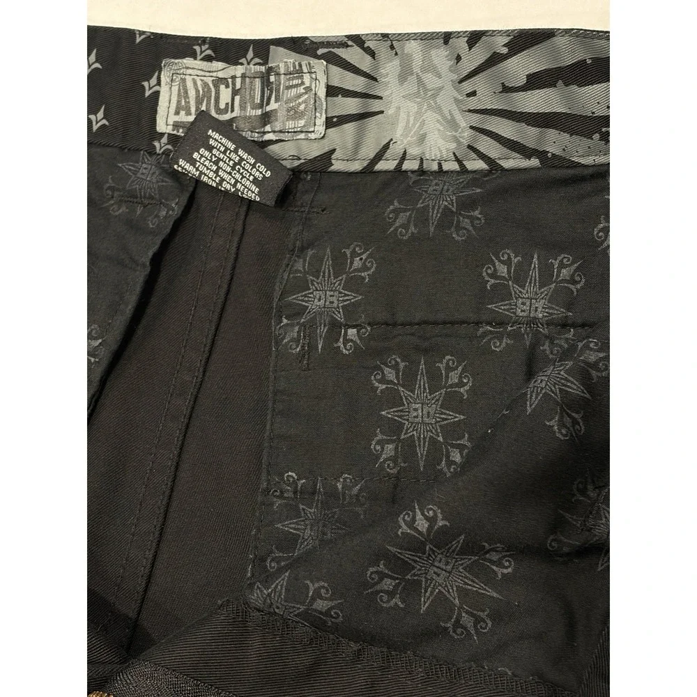 Anchor‎ Blue Men's Pants Black Chino Casual Straight Leg 32x30